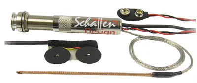 Acoustic guitar pick-up systems