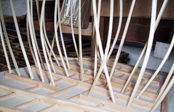 Using Bamboo Strips to Assist the Bonding Process.