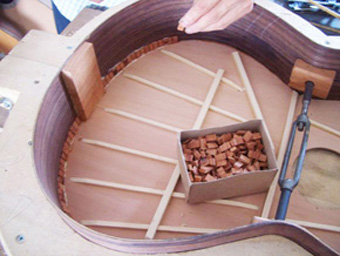 Binding the Top to the Sides.